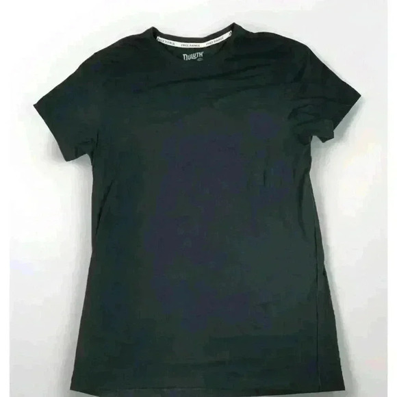 Duluth Trading T Shirt Mens Large Black Free Range Organic Cotton Stretch Casual - Picture 1 of 5